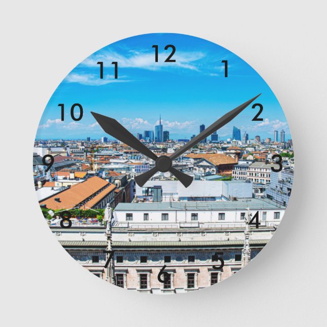 Horloge Ronde Ciel de Milan (Recto)