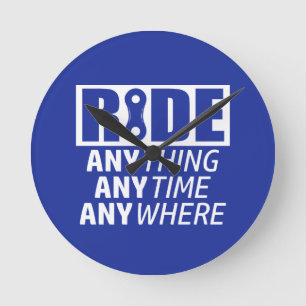 Horloge Ronde Circuler, N'Importe Quoi, N'Importe Où