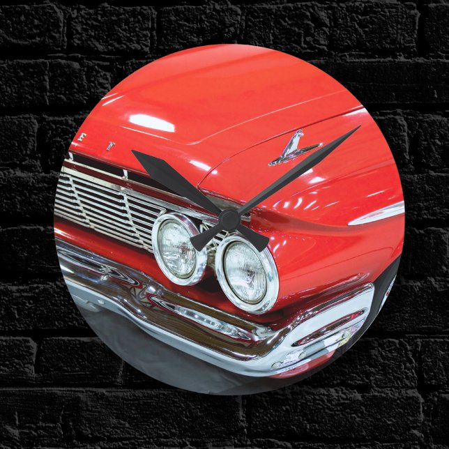 Horloge Ronde Classique 1961 Chevrolet Impala (Créateur téléchargé)