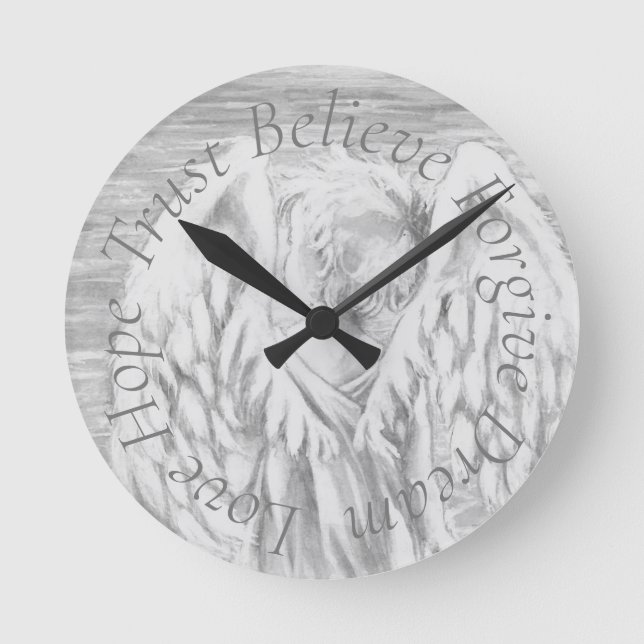 Horloge Ronde Cloangel (Recto)