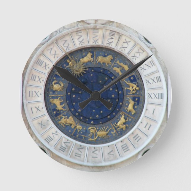 Horloge Ronde Clock astrologique, Piazza San Marco, Venice (Recto)