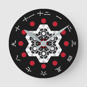 Horloge Ronde Clock chinois