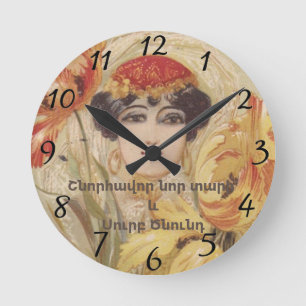Horloge Ronde Clock de Christmas