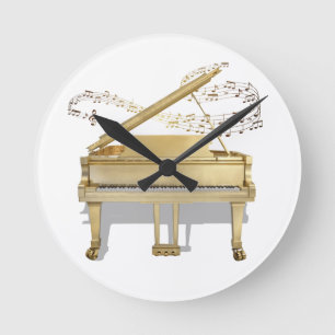 Horloge Ronde Clock de Golden