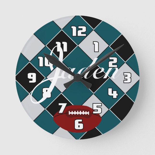 Horloge Ronde Clock de Jaden (Recto)