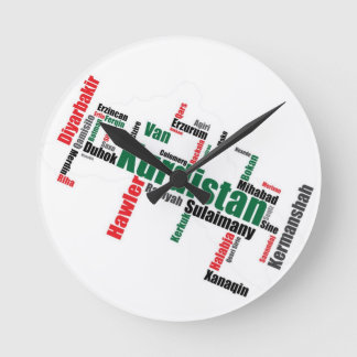 Horloge Ronde Clock de Kurdistan