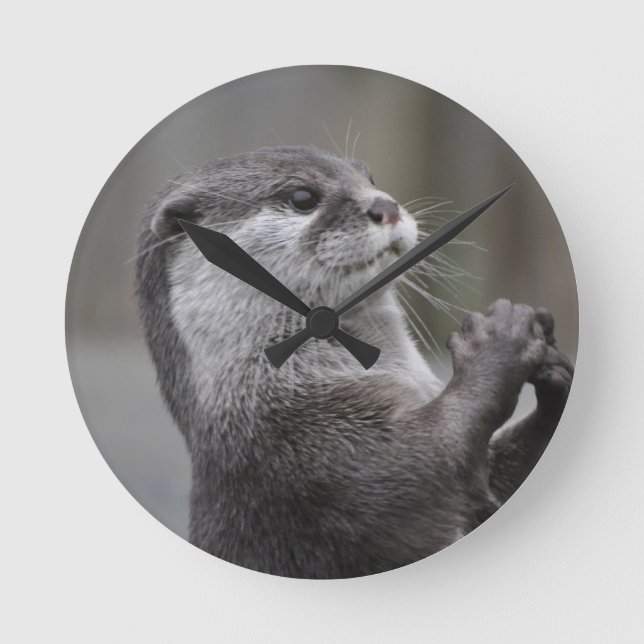 Horloge Ronde Clock de Otter (Recto)