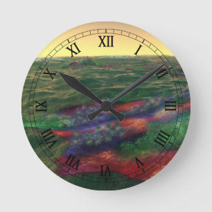 Horloge Ronde Clock de Perelandra