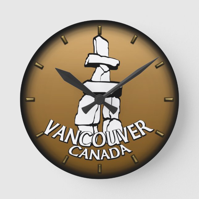 Horloge Ronde Clock de Vancouver (Recto)