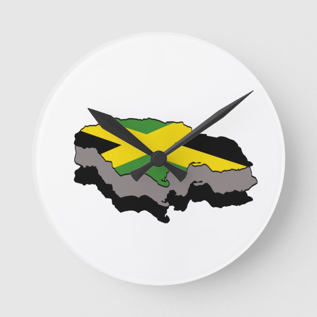 Horloge Ronde Clock Jamaica (Recto)