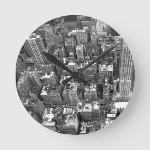 Horloge Ronde Clock Toxits Decor NY Wall Clock