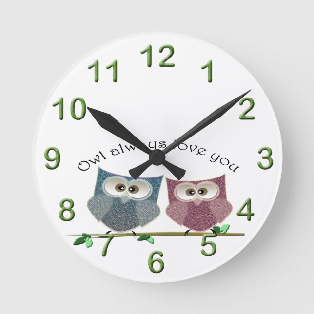 Horloge Ronde Clocks (Recto)