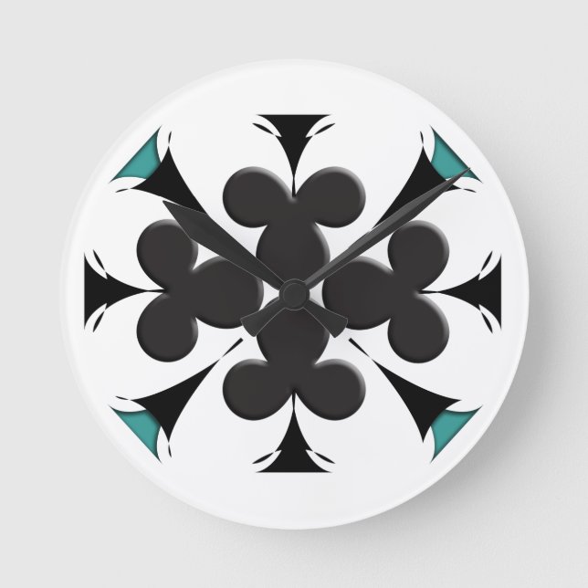 Horloge Ronde Clubs (Recto)