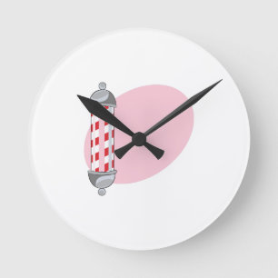 Horloge Ronde Coiffeur Polonais