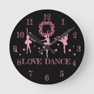 Horloge Ronde Collection d'expressions pour enfants Fille 