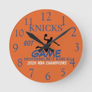 Horloge Ronde Collection Ligne de Sport - Accessoires des Knicks