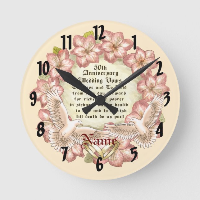 Horloge Ronde Colombes 50e anniversaire  (Recto)