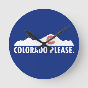Horloge Ronde Colorado please