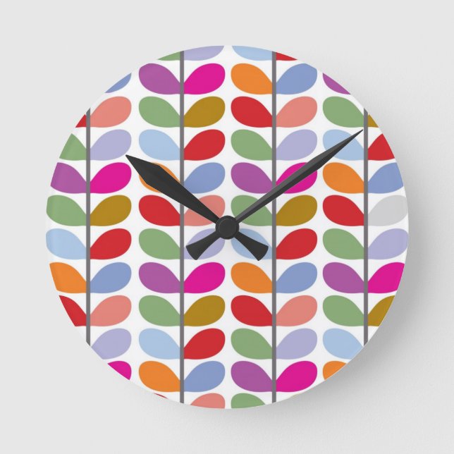 Horloge Ronde Colourful (Recto)