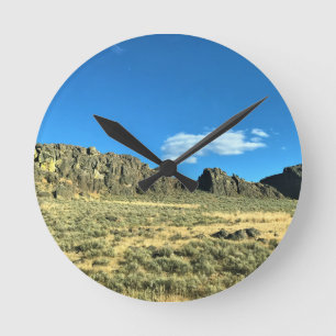 Horloge Ronde Comté de Rural Harney, Burns, Oregon