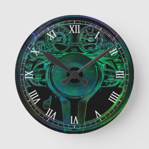 Horloge Ronde Conception automatique orientée de voiture