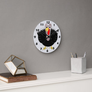 Horloge Ronde Conception de dinde