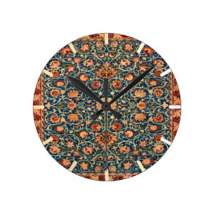 Horloge Ronde Conception de tapis persan