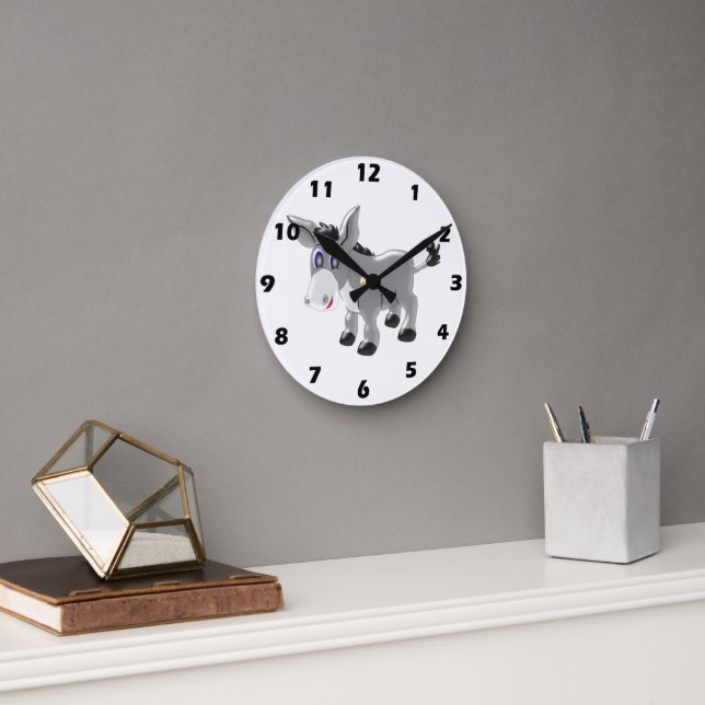 Horloge Ronde Conception Donkey (Bureau)