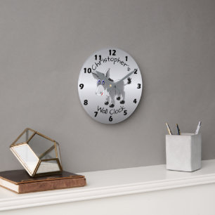 Horloge Ronde Conception Donkey