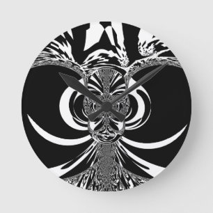 Horloge Ronde Conception ethnique