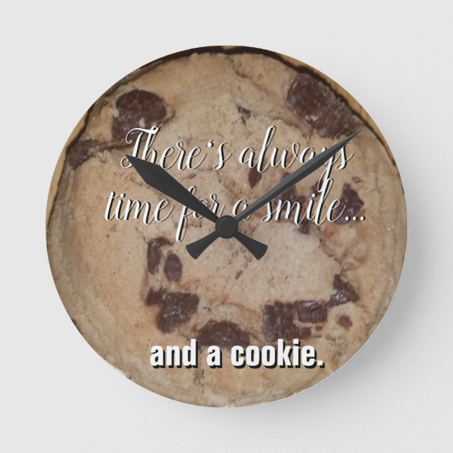 Horloge Ronde Cookie clock (Recto)