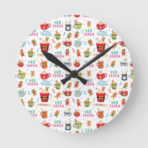 Horloge Ronde Cookies de Christmas