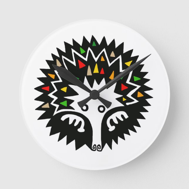 Horloge Ronde Cool ECHIDNA - Wildlife Australia - Nature (Recto)