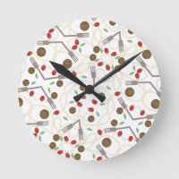 Cool Spaghetti Meatballs Motif