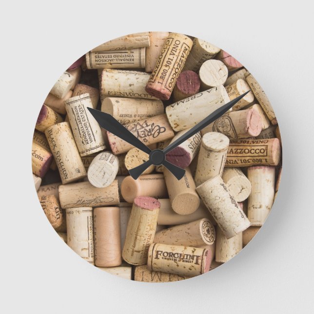 Horloge Ronde Corks Galore (Recto)