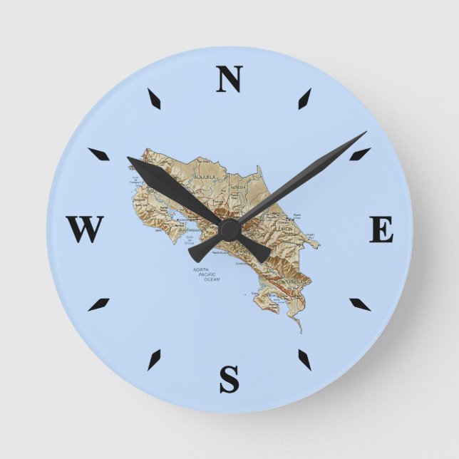 Horloge Ronde Costa Rica (Recto)
