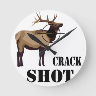 Horloge Ronde coup de crack