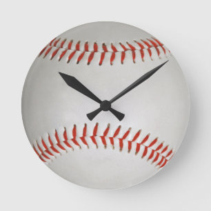 Horloge Ronde Coupe de baseball de clock