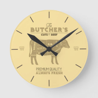 Horloge Ronde Coupe de Beef
