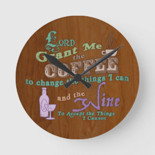 Horloge Ronde Coupe de Sérénité