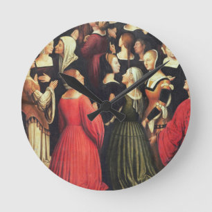 Horloge Ronde Couronnement de la Vierge, 1513 (huile sur