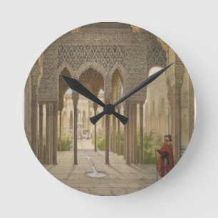 Horloge Ronde Court of the Lions, the Alhambra, Grenade, 185