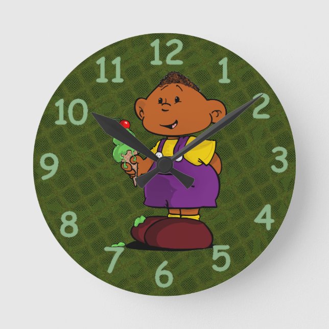 Horloge ronde courte Sleevez (Recto)