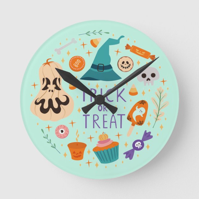 Horloge Ronde Coussin rond (Recto)