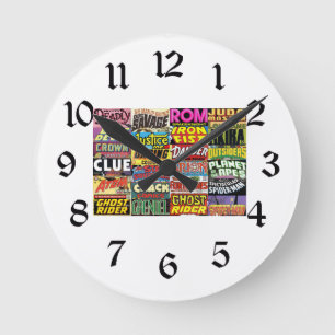Horloge Ronde Couverture du livre ComIc