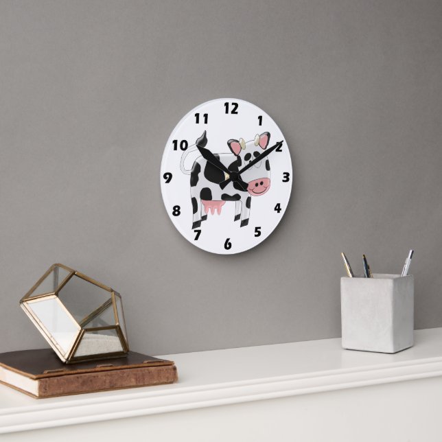 Horloge Ronde Cow (Bureau)