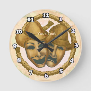 Horloge Ronde Cowboy Thespian 