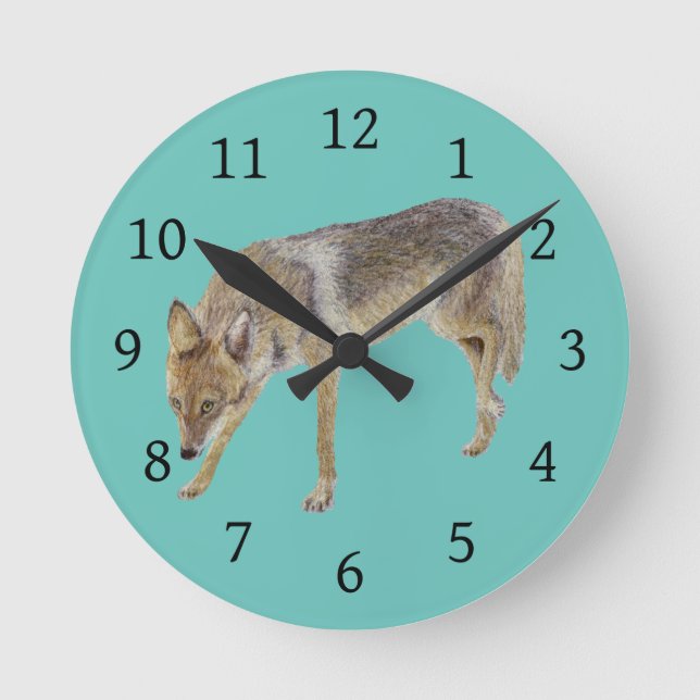 Horloge Ronde Coyote (Recto)