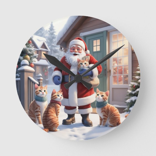 Horloge Ronde Cozy Doorstep Greeting (Recto)