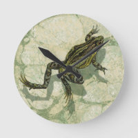 Crapaud Swinning dans l'eau